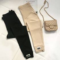 Spring and Autumn Thin Tide Mom Spring Wear Personality Womens Sports Leggings Spring Loose Fashion Casual Maternity Pants