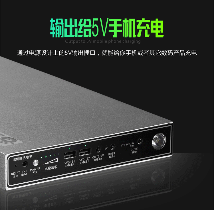 Dễ điện hạnh phúc máy tính xách tay điện thoại di động sạc kho báu dung lượng lớn Lenovo 220V 12V19V tùng ngoài trời - Ngân hàng điện thoại di động sạc dự phòng samsung chính hãng