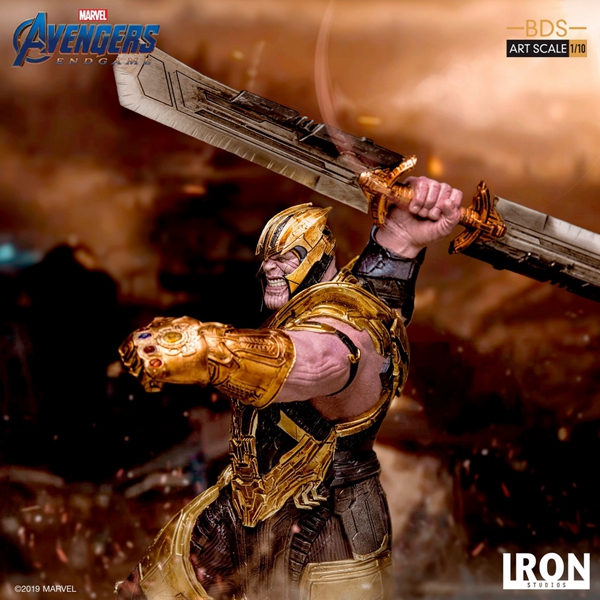 Buy Thanos Collectible Statue 1/10 Avengers 4 By Iron Studios Premium Figure - Product collection