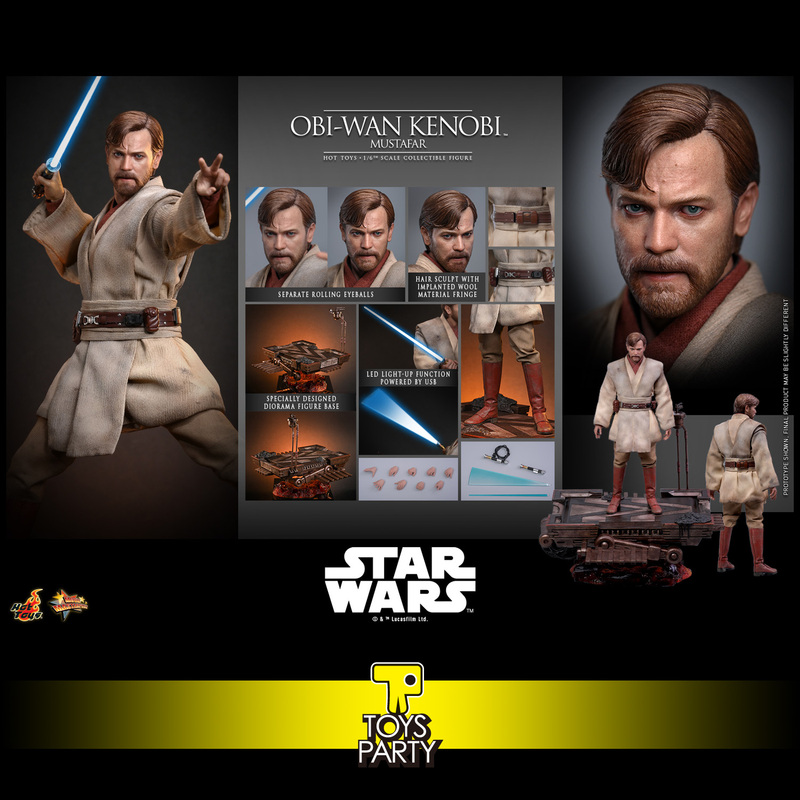 In Stock Ht 1/6 Mms843 "Star Wars Prequel 3" Obi-Wan Kenobi Mustafa Star