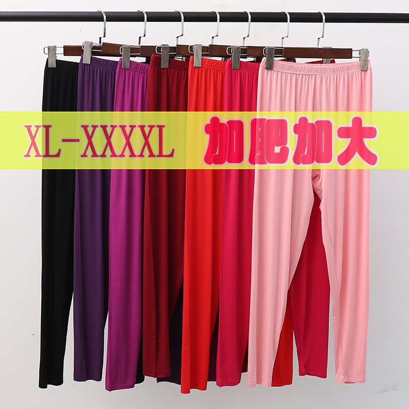 Large size women's sanitary pants modal thin section loose middle-aged and elderly mothers plus fat increase fat MM200 catties summer underwear