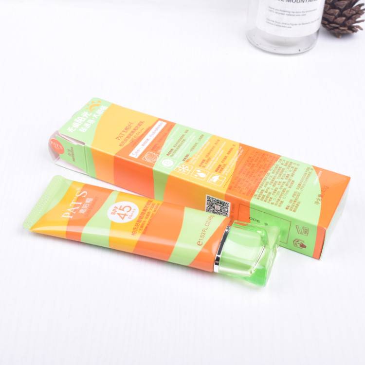 Kem chống nắng Baishi tốt kem chống nắng SPF45ml mũ chống nắng UV bảo vệ màu xanh lá cây giữ ẩm ngoài trời anessa kem chống nắng