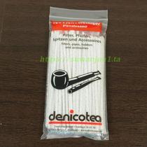 German-origin Denicotea pipe holder purifier smoke oil cleaning tool 100 pack