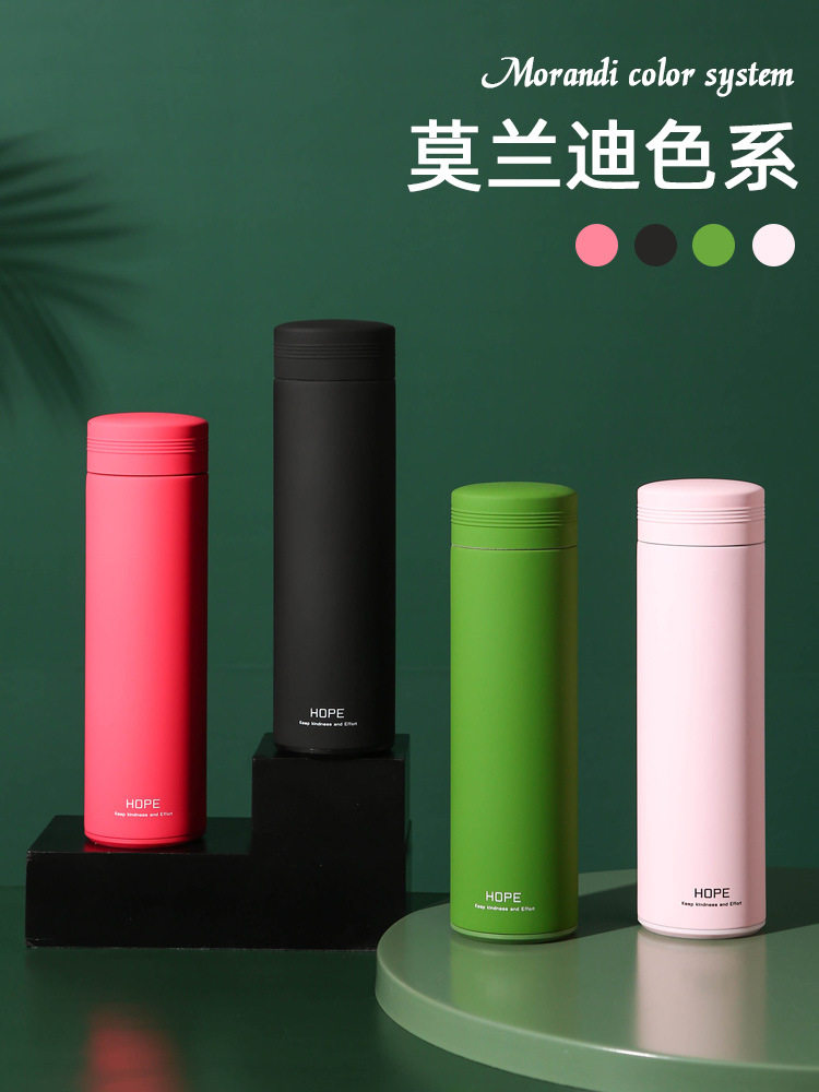 304 Stainless Steel Sen Section thermal cup male and female students Han Edition Portable Creative Instruction Cup