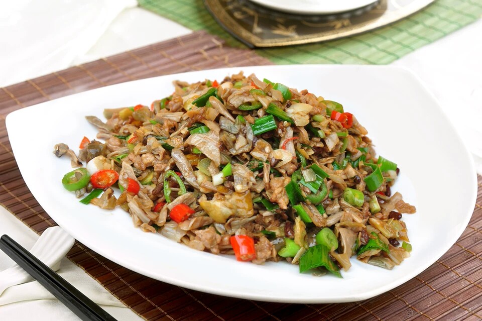 200g Hunan Trib Dried Vegetable Bowl of Dried Vegetable Bowl of Vegetable Pepper pepper Bean Corner Squeezed Vegetable Pickled vegetable Vegetable Specii