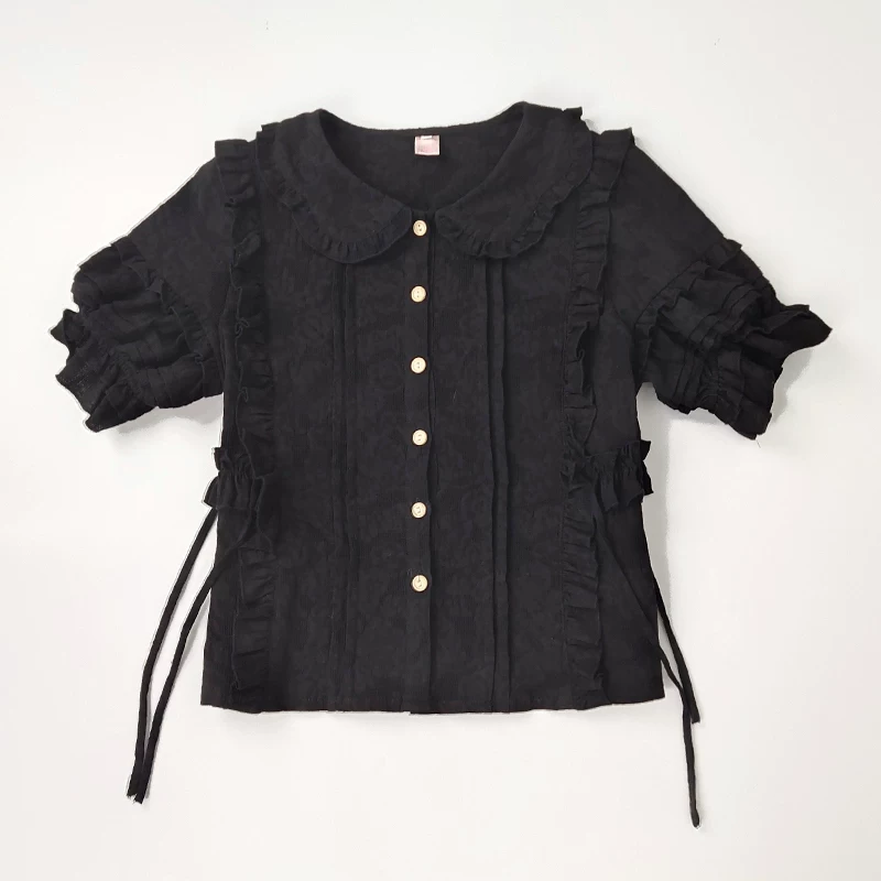 樱田小鹿 Genuine cute shirt, Lolita style, plus size