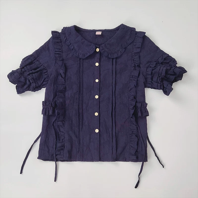 樱田小鹿 Genuine cute shirt, Lolita style, plus size