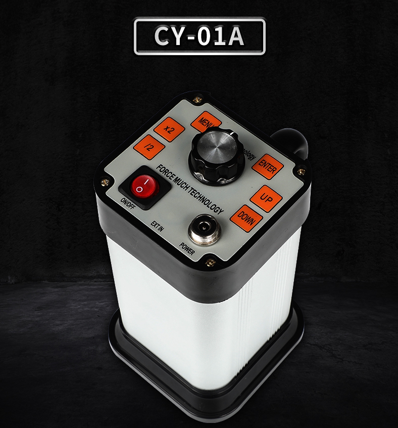 Stroker CY01A LED hand charged strobe lights printed textile tobacco industry flash speed measurement turned