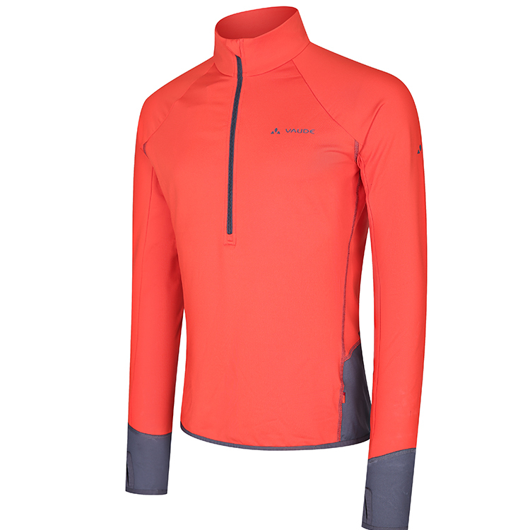 In-Stock German Vaude Me Livigno Halfzip Half-Zip Elastic Quick-Dry Fleece, Originally Made in Vietnam