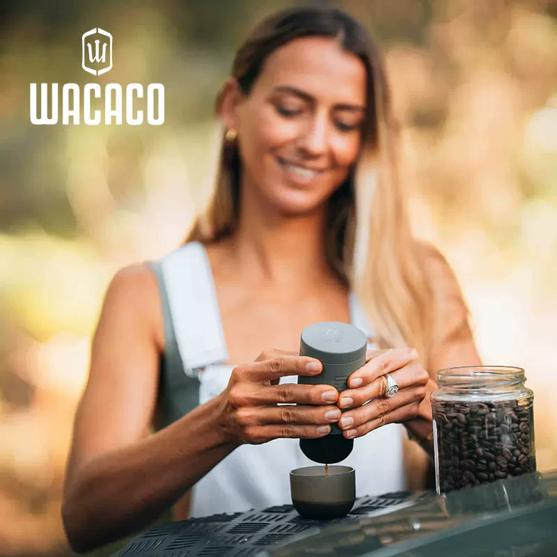 Новая портативная кофемашина ручной за pressing WACACO MINIPRESSOGR2 миниатюрная концентрированная итальянская для походов на свежем воздухе