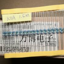 1 5M KOA resistor brand new original Japanese resistor 1 4W 0 25W 1 5 megohm