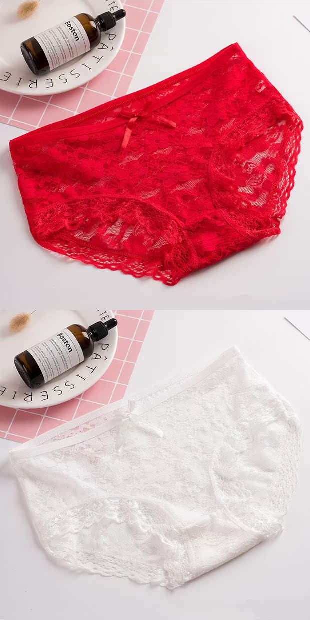 Sexy liền mạch lưới quần lót nữ quần lót trong suốt ren bông nhanh chóng khô cám dỗ eo thấp tam giác đồ lót bán buôn quần lót su