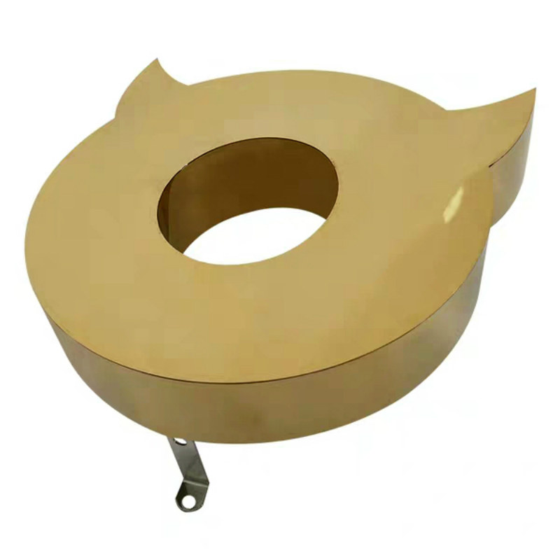 New back lighting luminous word bracket high foot stainless steel advertising word installation leg support foot fixed accessories screw