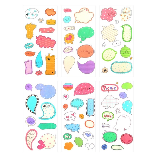 Японская наклейка, милая акварель, наклейки, Южная Корея, планировщик