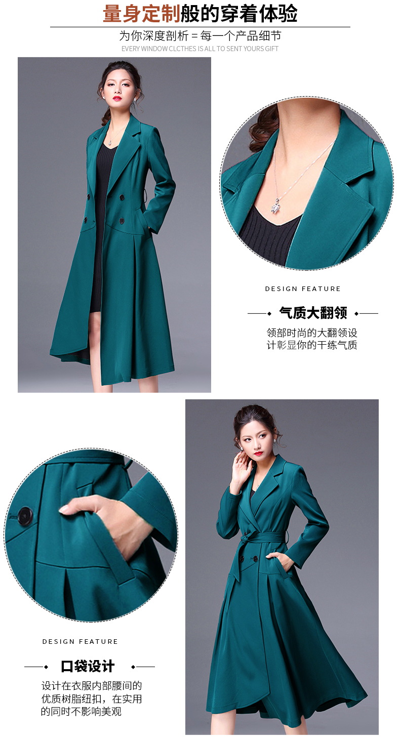 Trench pour femme en Polyester - Ref 3226255 Image 12