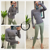 Now discounted~lululemon Runderful LS Yoga sports and leisure thickened nude slim-fit long-sleeved