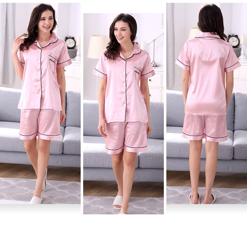 Pyjama mixte en Polyester Polyester  à manche courte - Ref 3006118 Image 9