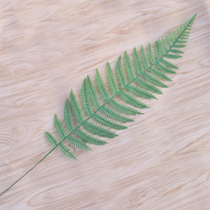 Monolithic pine branches and leaves Cedar leaves Single plastic fake leaves Green artificial plants fake flowers flower arrangement leaves