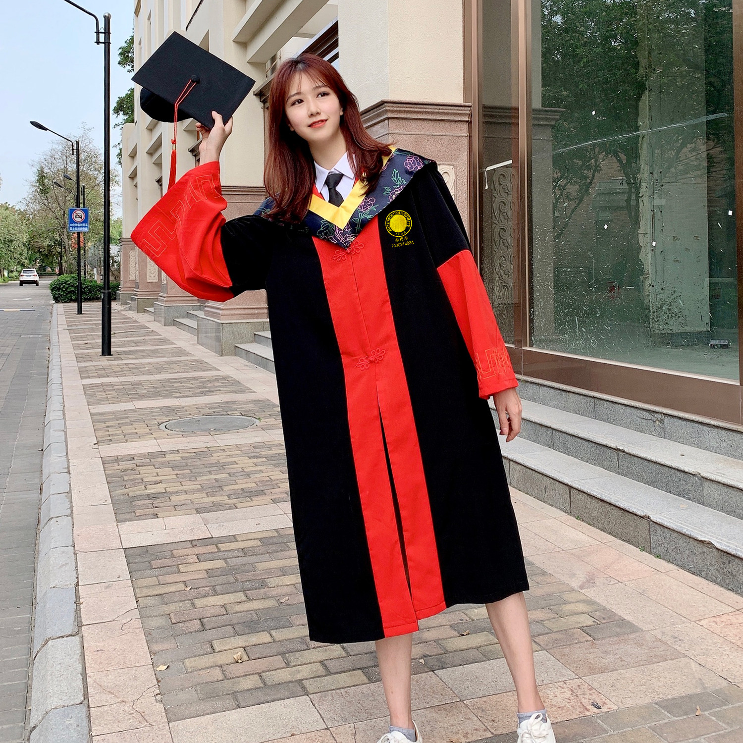 毕业季必备!定制刺绣学位服,让仪式感满分🎓 -学生校服-淘宝好物网