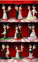 Birthday gift for high-end people three for husband custom-made soft clay doll real-life doll to play with surprise custom-made clay doll