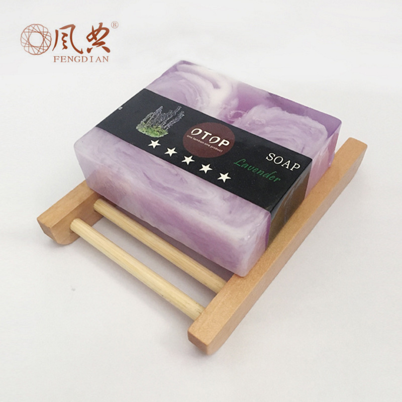 Spot New Shrink Pores 3 Years Thai Lavender Handmade Soap Deep Skin Care Products Clean Face Soap