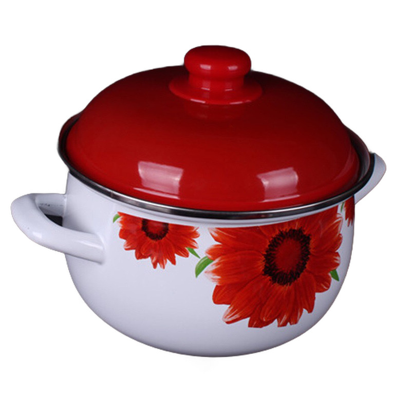 Enamel soup pot with freight insurance 】 【 18/20/22/24/general gas in 26 soup pot, induction cooker pan