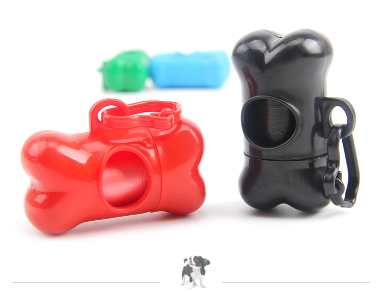 Chó cung cấp vật nuôi dùng một lần túi túi mèo chó phân squat túi clip clip vệ sinh chọn clip với tạo tác - Cat / Dog Beauty & Cleaning Supplies lược chải lông chó poodle