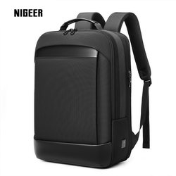 Nigel Business Backpack Men's Leisure Travel Commuting Business Trip 15.6 Inch Laptop Backpack School Bag