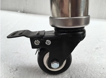 Stainless steel kitchen rack stainless steel shelf with special wheels universal wheel with brake load-bearing industrial wheel