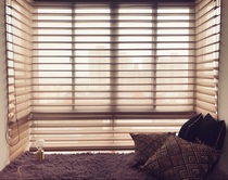  Korean Shangri-La blinds Roller blinds Soft yarn blinds Shading living room Kitchen bedroom cloth blinds