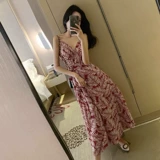 Летнее шифоновое пляжное платье, весенняя длинная юбка, стиль бохо