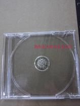 Transparent 80g clear single piece CD box DVD disc box CD box Record box can be inserted in the cover page