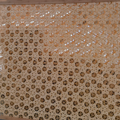 Бамбуковый потолок для ресторана B & B, отель, клуб, потолок, горячий горшок, ресторанная перегородка, настенное художественное украшение, потолок на заказ