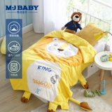 Мультяшное хлопковое прохладное одеяло для школьников, можно стирать