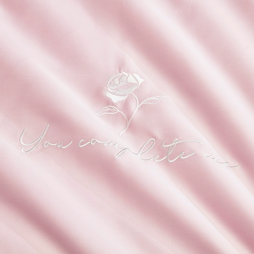 Комплект, летняя простыня, пододеяльник, 4 предмета, простой и элегантный дизайн, легкий роскошный стиль