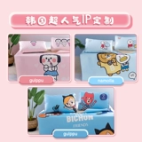 Mengjie Baby Corean Super Poploy Pupply IP Limited Cold Bite Ice SAT 3D Black Technology Student Cartoon Cartoon