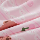 Демисезонный хлопковый комплект, пододеяльник, простыня для школьников, увеличенная толщина, 3 предмета, 4 предмета