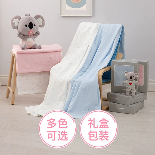 Детское полотенце для детского сада, марлевое маленькое хлопковое летнее одеяло для сна