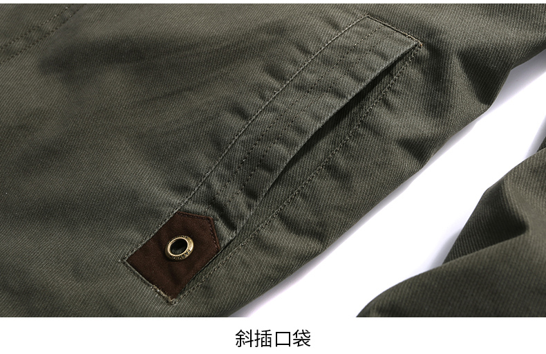 Blouson homme ZHAN manches longues en Coton - Ref 3118699 Image 18