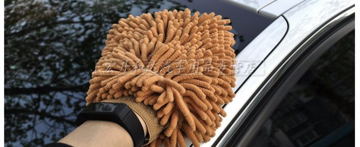 Rửa xe miếng bọt biển chenille thêm lớn làm sạch sạch tổ ong làm sạch xe sponge nguồn cung cấp xe rửa xe công cụ siêu thị