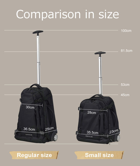 Japan's Amazon Bestseller Griffin Land Rolling Backpack, Travel Bag, Carry-On Bag with Wheels