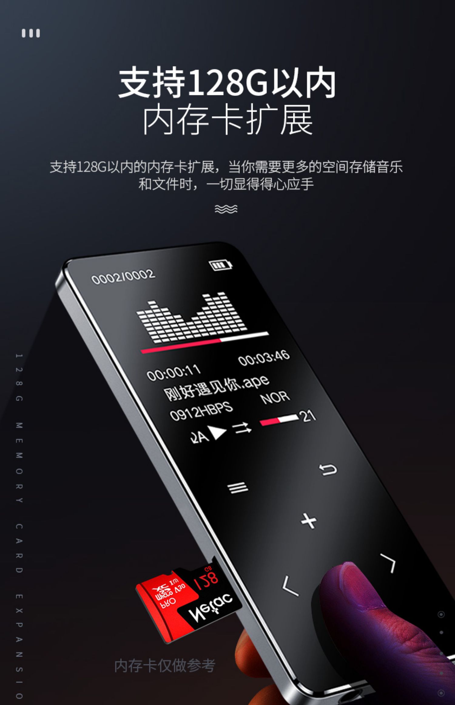 máy nghe nhạc sony walkman Trình phát nhạc Bluetooth MP3MP4 trình phát màn hình cảm ứng P3 mini girl phiên bản sinh viên của Walkman slim - Máy nghe nhạc mp3 	cách sử dụng máy nghe nhạc bluetooth