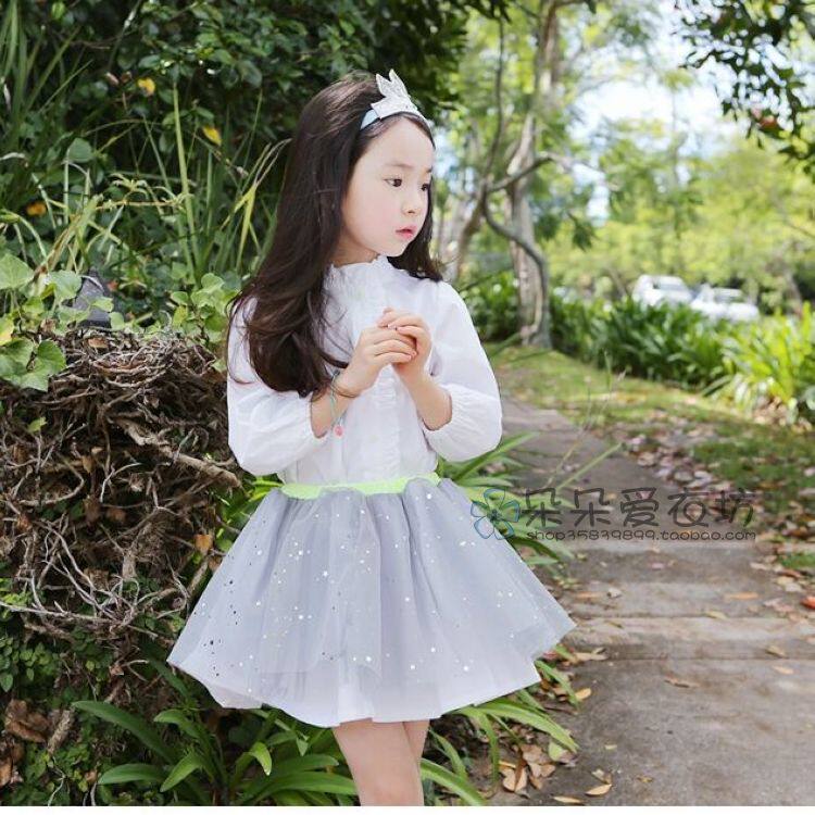 Chemise fille à manche longue - Ref 2087231 Image 8