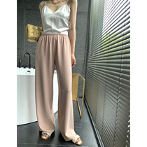 Maryme 2022 Spring and Summer Japanese triacetic acid But the air pants appear thin straight pants