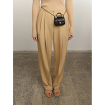 Marymes new early autumn and legs long and high waist fine wool pants