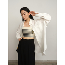 MARYME High - Specialized High - Density Xinjiang Long - Flat Paper Man just needs a boyfriend shirt