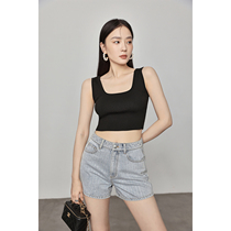 MARYME Summer B - designs stylish high waist and thin legs long hand hot jean shorts