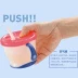 Richell Richell Baby Child Child Straw Cup Baby Learning Cup Cup Baby Uống với Tay cầm Cốc uống - Cup / Table ware / mài / Phụ kiện