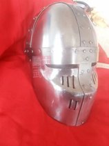 (Hand-forged) Medieval Crusader Knight Helmet Mediterranean Helmet Medieval Armor Helmet