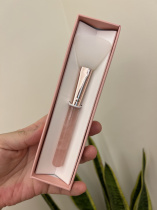 Foreign trade final order natural crystal rose quartz facial mask brush gift box